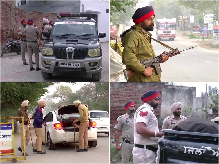 Security Enhanced Across Punjab, Police Deployed Outside Amritpal Singh’s Residence — IN PICS