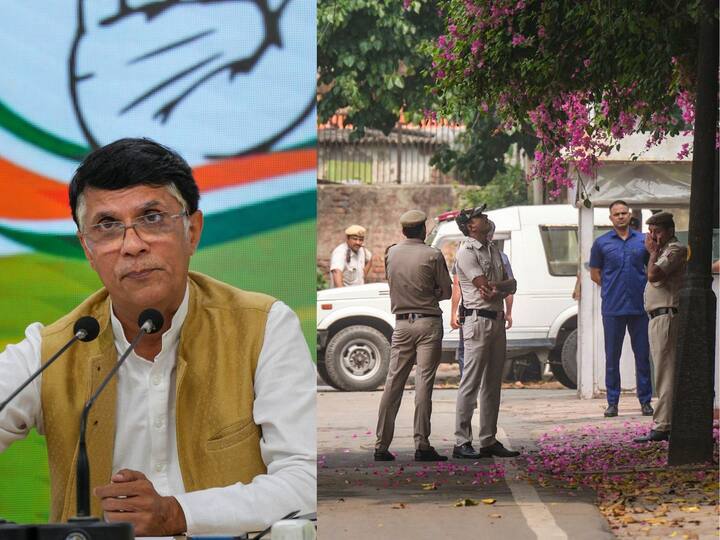 Can't Show Such Audacity Without Amit Shah's Order: Congress On Police Visit To Rahul Gandhi's Residence Can't Show Such Audacity Without Amit Shah's Order: Congress On Police Visit To Rahul Gandhi's Residence