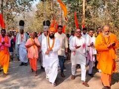 हिंदू राष्ट्र की मांग पर रायपुर में साधुओं की धर्म सभा, परमात्मा नंद गिरी बोले- 'जनसंख्या बढ़ाएंगे तो हम ये होने नहीं देंगे'