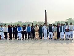 Assam CM Himanta Sarma, Guv Gulab Chand Kataria Pay Homage To Soldiers At National War Memorial—In Pics