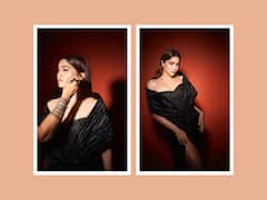 Sharvari Wagh Glams Up In A Black Outfit. Take A Look