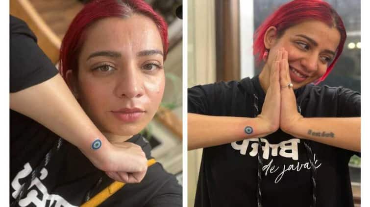 punjabi singer jasmine sandlas shares new photos on social media flaunts her new tattoo Jasmine Sandlas: ਜੈਸਮੀਨ ਸੈਂਡਲਾਸ ਨੇ ਸੋਸ਼ਲ ਮੀਡੀਆ 'ਤੇ ਸ਼ੇਅਰ ਕੀਤੀਆਂ ਨਵੀਆਂ ਤਸਵੀਰਾਂ, ਗਾਇਕਾ ਦੇ ਟੈਟੂ ਨੇ ਖਿੱਚਿਆ ਧਿਆਨ
