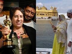 অস্কার জিতে দেশে ফিরে স্বর্ণমন্দিরে প্রার্থনা প্রযোজক গুণীত মোঙ্গার