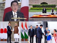 Kishida India Visit: Japan PM Pays Tribute To Mahatma Gandhi, Holds Talks With PM Modi— See Pics