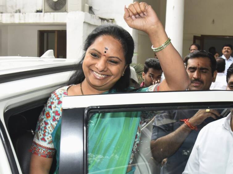 Mlc Kavitha: Ended MLC Kavitha ED hearing, 10 hours of questioning