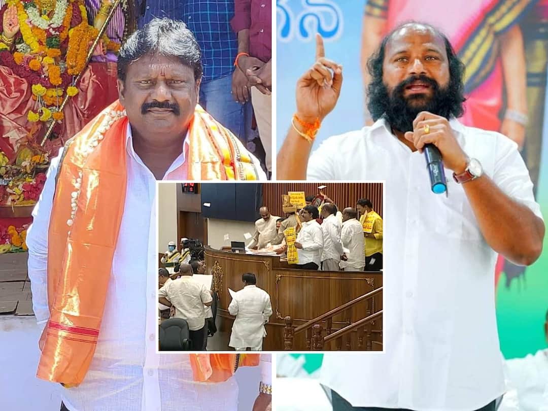 YSRCP MLAs sudhakar babu, Eliza responds over attack in AP Assembly YSRCP News: టీడీపీ ఎమ్మెల్యేల దౌర్జన్యం చంద్రబాబే చేయించారు - మీడియా పాయింట్ వద్ద వైసీపీ ఎమ్మెల్యేలు