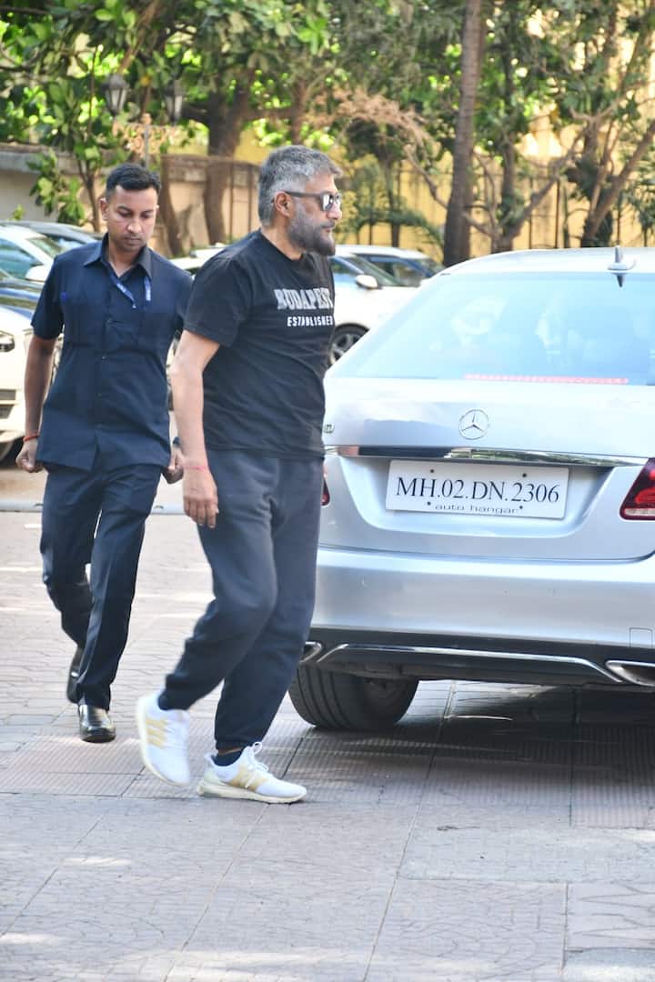 Director Vivek Agnihotri also attended the meet and paid his last respect to the actor.