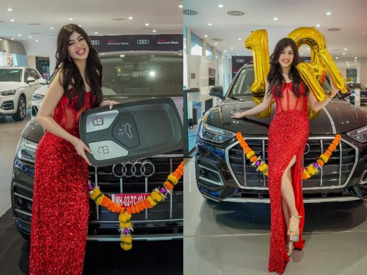 Riva Arora New Car: ‘छत्रीवाली’ एक्ट्रेस और सोशल मीडिया सेंसेशन रीवा अरोड़ा के इंस्टाग्राम पर 10 मिलियन फॉलोवर्स पूरे हो चुके हैं. इस खुशी में एक्ट्रेस की मां ने उन्हें एक लग्जरी कार गिफ्ट की है....