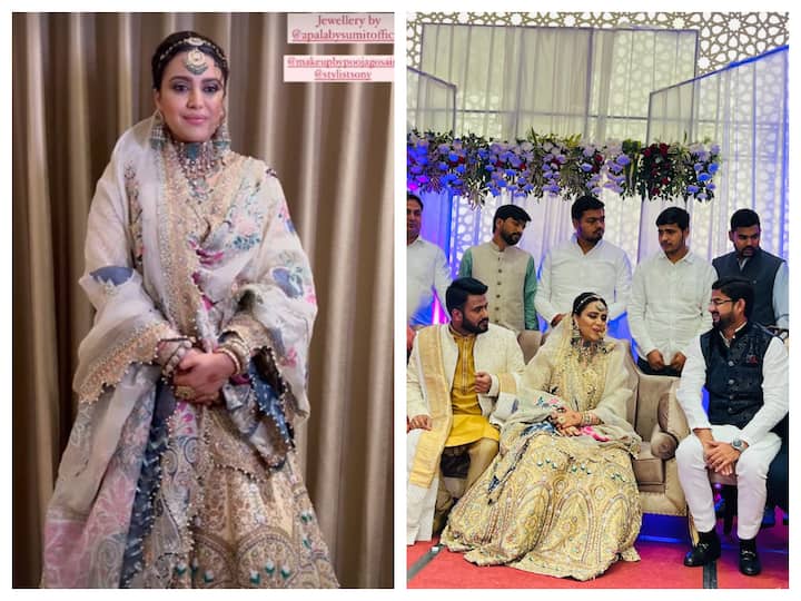 Swara Bhasker and Fahad Ahmad's wedding festivities ended with a Walima in Fahad's hometown  Bareilly.