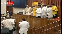 TDP vs YSRCP AP Assembly: GO No 1 వ్యతిరేకిస్తూ పేపర్లు చించేసిన టీడీపీ ఎమ్మెల్యేలు