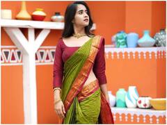 Deepthi Sunaina: దీప్తి సునయన చీర కడితే, ఆ చీరకే అందమొచ్చింది