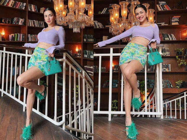 Avneet Kaur Looks: एक्ट्रेस अवनीत कौर हर एक आउटफिट में बेहद स्टनिंग दिखती हैं. लेटेस्ट लुक में उन्होनें स्टाइलिश ड्रेस कैरी की हुई हैं. आप भी एक्ट्रेस के स्टाइल को फॉलो कर सकती हैं.