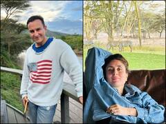 जंगल सफारी में Kareena Kapoor ने ली शेर संग सेल्फी, Saif Ali Khan और बेटों के साथ इस अंदाज में अफ्रीका में कर रही इंजॉय