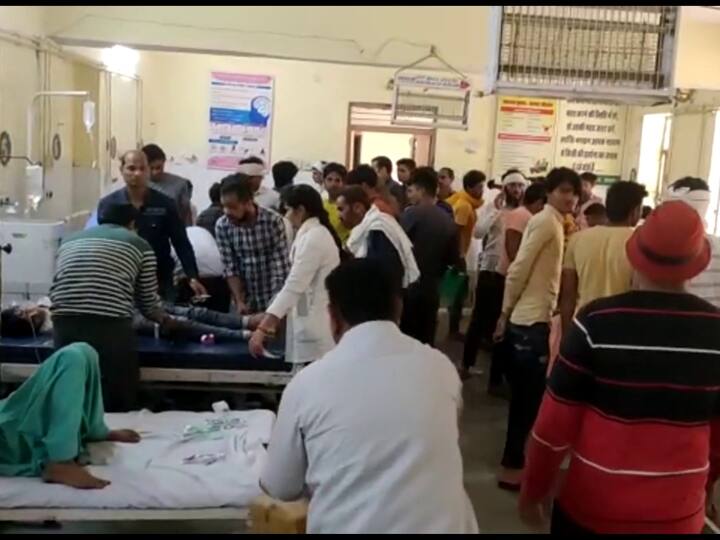 Bharatpur 8th Board Exam Children Van Overturned 20 Children Injured ANN Bharatpur Accident: भरतपुर में 8वीं बोर्ड की परीक्षा देने जा रहे बच्चों की गाड़ी पलटी, 20 बच्चे घायल 