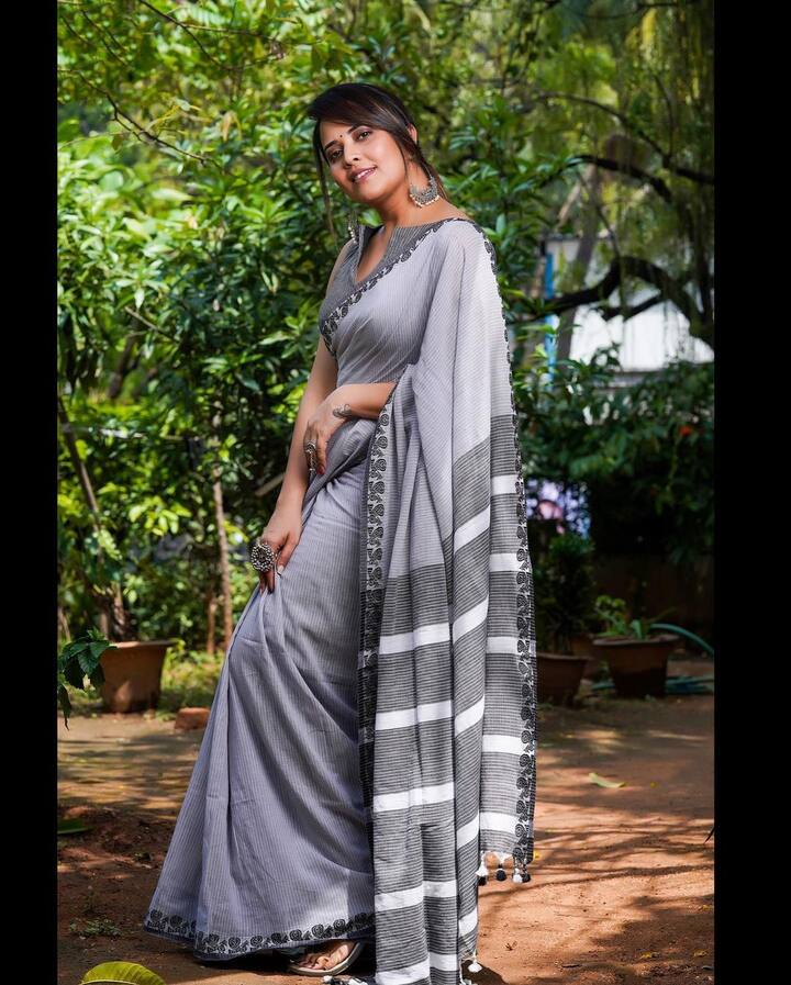 అనసూయ లేటెస్ట్ శారీ ఫొటోలు - Image Credit: Anasuya Bhardwaj/Instagram