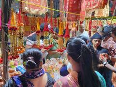 Chaitra Navratri: कल से नवरात्र की शुरुआत, खरीदारी के लिए बाजारों में उमड़ी भीड़