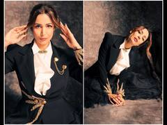 Malaika Arora Looks Magical Sporting A Vintage Look In A Blazer And Skirt, SEE PICS