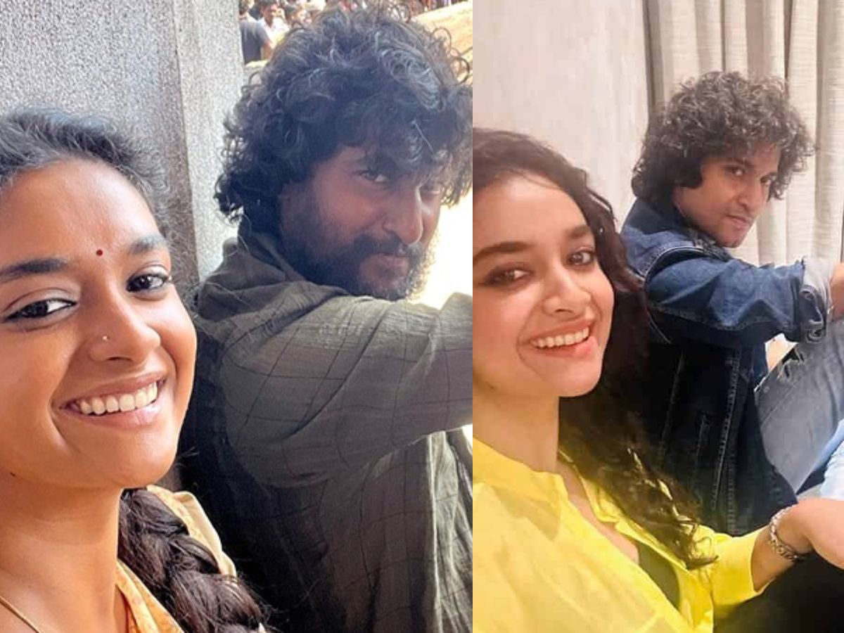 Keerthy Suresh: கடைசி நாள் படப்பிடிப்பு.. தங்க நாணயங்களை படக்குழுவினருக்கு வாரி வழங்கிய கீர்த்தி சுரேஷ்!