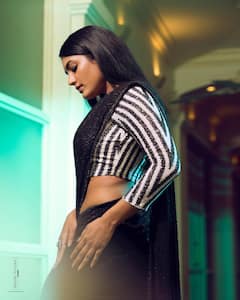 Eesha Rebba Photos: నల్ల చీరలో 'అరవిందసమేత' బ్యూటీ అదిరింది