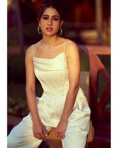 Sara Ali Khan Stuns In White Co-Ord Set For Gaslight Promotions; See Pics