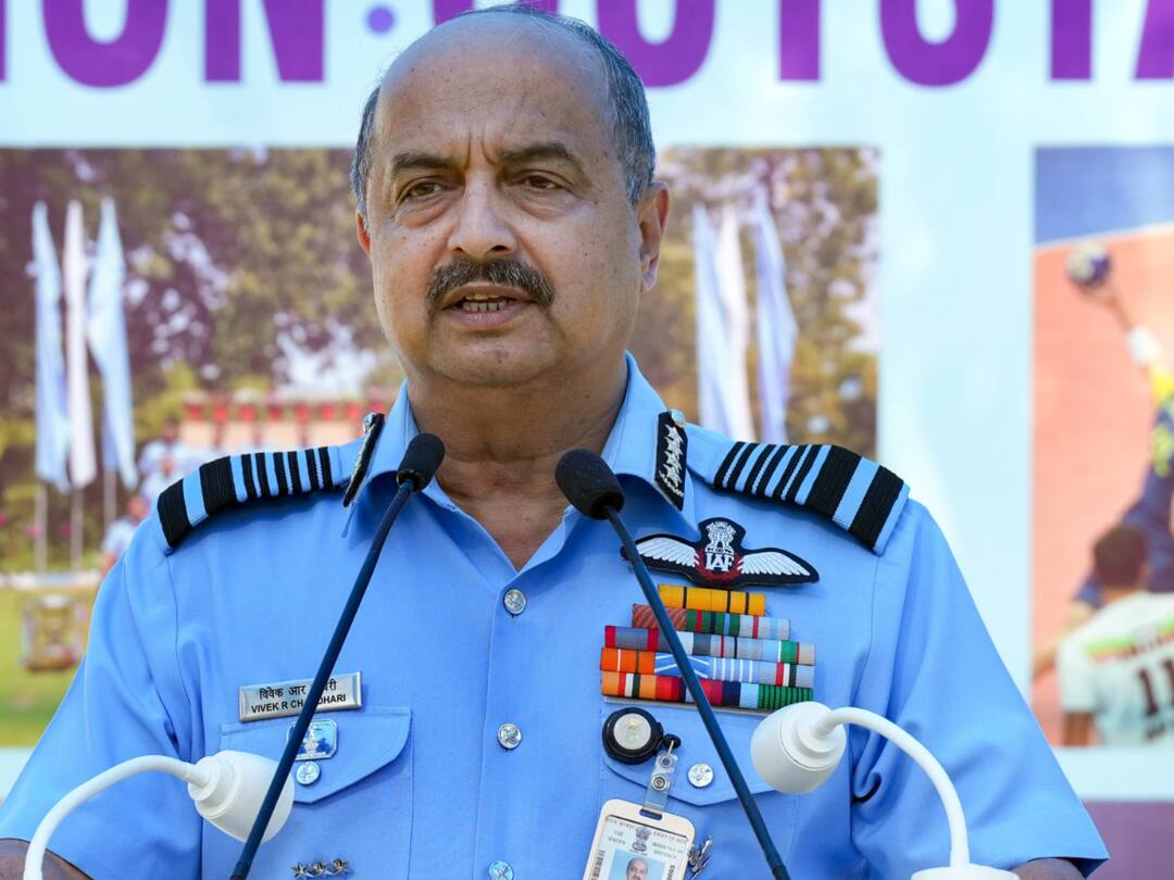 Defence industry should work on directed energy hypersonic weapons IAF chief V R Chaudhari Marshal Chaudhari aerospace capabilities Directed Energy, Hypersonic Weapons Must For India To Become Aerospace Force: IAF Chief