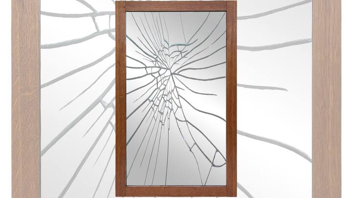 ভাঙা আয়না বা এমন আয়না কখনোই ঘরে রাখবেন না যাতে মুখ পরিষ্কার দেখা যায় না। ঘরে ভাঙা বা খারাপ আয়না রাখলে দারিদ্র আসে। এই ধরনের আয়না যত তাড়াতাড়ি সম্ভব ঘর থেকে বের করে নিন।