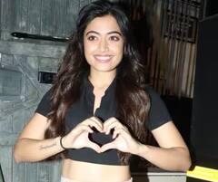 Rashmika Mandanna Spotted: વેનિટી વેેેન બહાર પાપારાઝીના કેમેરામાં કેદ થઇ રશ્મિકા મંદાન્ના