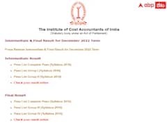 ఐసీఎంఏఐ సీఎంఏ ఇంటర్, ఫైనల్ ఫలితాలు విడుదల, రిజల్ట్స్ లింక్ ఇదే!