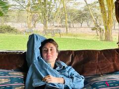 जंगल सफारी में Kareena Kapoor ने ली शेर संग सेल्फी, Saif Ali Khan और बेटों के साथ इस अंदाज में अफ्रीका में कर रही इंजॉय