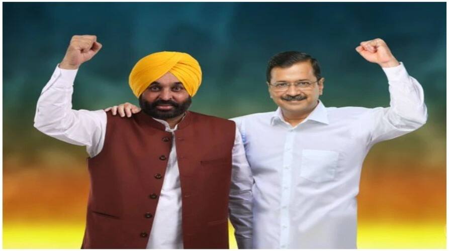 delhi cm and aap supremo arvind kejriwal congratulates cm bhagwant mann on taking action against amritpal singh Arvind Kejriwal: 'ਵਾਰਿਸ ਪੰਜਾਬ ਦੇ' ਜਥੇਬੰਦੀ ਖਿਲਾਫ ਐਸ਼ਨ ਮਗਰੋਂ ਕੇਜਰੀਵਾਲ ਨੇ ਦਿੱਤੀ ਸੀਐਮ ਭਗਵੰਤ ਮਾਨ ਨੂੰ ਵਧਾਈ