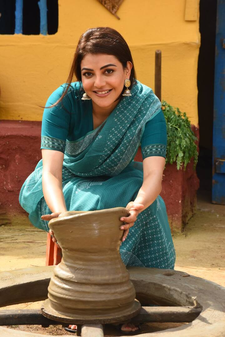 అబ్బాయి నీల్ కిచ్లూకి జన్మ ఇచ్చిన తర్వాత థియేటర్లలోకి వస్తున్న కాజల్ తొలి సినిమా ఇదే.