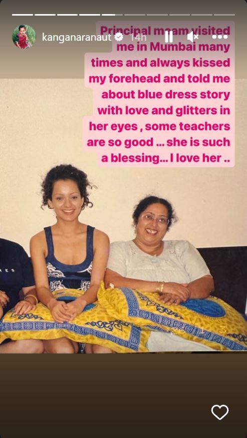 Kangana Ranaut Shares Throwback Pics, Recalls About The Dress She Designed For Her First Day In College