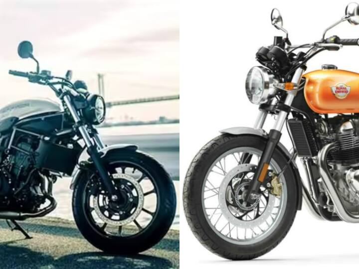 Kawasaki eliminator 400 vs royal enfield interceptor 650 bike comparison kawasaki vs royal enfield bike Kawasaki vs Royal Enfield: कावासाकी एलिमिनेटर 400 या रॉयल एनफील्ड इंटरसेप्टर 650, दोनों में कौन सी बाइक पर बैठकर आप दिखा सकते हैं ज्यादा टशन! यहां समझिये 