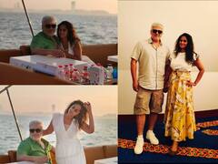 Ajithkumar Shalini : ‘உன்னோடு வாழாத வாழ்வென்ன வாழ்வு..’ கடலில் காதல் கதை பேசி வரும் அஜித் -ஷாலினி!