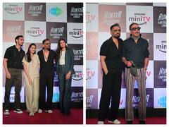 Celebrities Attend Special Screening Of Suniel Shetty, Esha Deol's Series Hunter-Tootega Nahi Todega