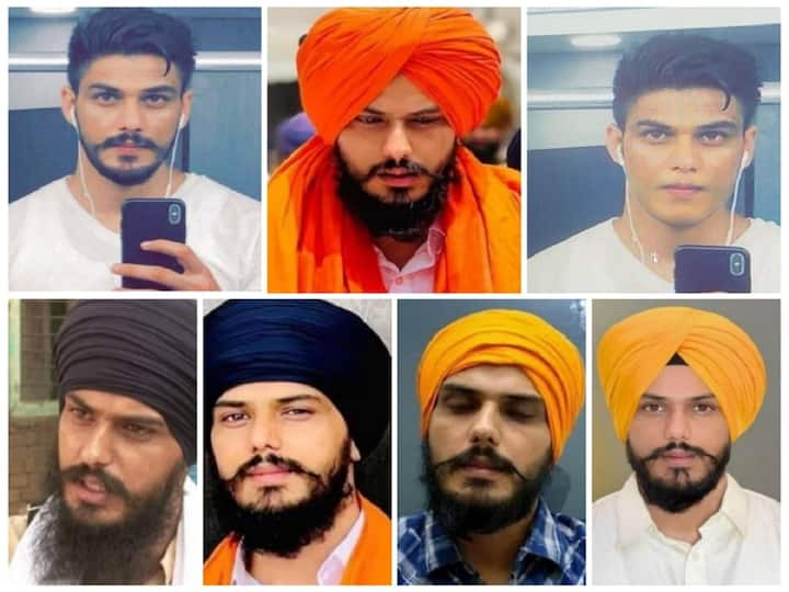 The Punjab Police released possible avatars or looks of fugitive Amritpal Singh, ranging from hirsute to clean-shaven, in the hope that people will help them find him.