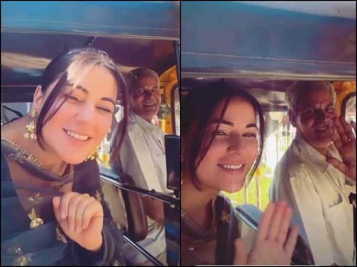 Shraddha Arya rides an auto to avoid the stinging sun, video goes viral