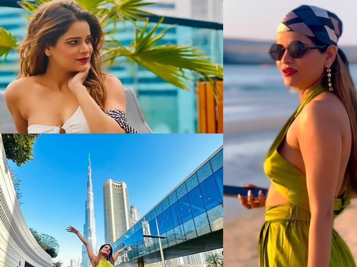 Archana Gautam At Burj Khalifa : बिग बॉस की एक्स कंटेस्टेंट अर्चना गौतम इन दिनों दुबई में अपनी अदाओं से गर्मी बढ़ा रही हैं. ऐसे में अर्चना ने बुर्ज खलीफा से अपनी फोटोज शेयर कीं.