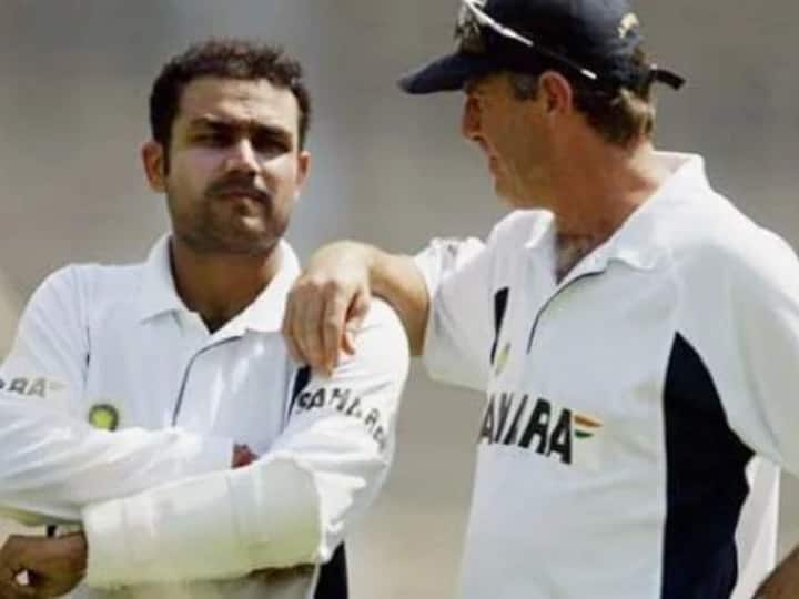 Interesting story between former Indian cricket team coach John Wright and Virender Sehwag here know the details Cricket Story: जब जॉन राइट ने पकड़ लिया वीरेन्द्र सहवाग का कॉलर, कहा- अगर दोबारा...
