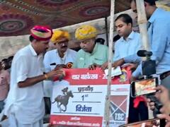 राजस्थान: 'बाज' ने जीती घुड़दौड़ में बाजी, पांच लाख के घोड़े की कीमत हुई 25 लाख