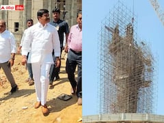Ambedkar Statue: 125 అడుగుల భారీ అంబేద్కర్ విగ్రహ పనులు వేగవంతం, ఏప్రిల్ 10 డెడ్ లైన్