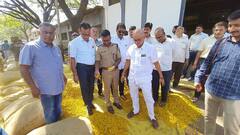 सांगलीत पाडव्याच्या मुहूर्तावर हळदीच्या सौद्यांचा शुभारंभ; मिळाला उच्चांकी दर