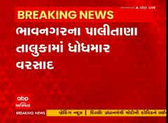 Bhavnagar: પાલીતાણાના ઘેટી,દુધાળા,ડુંગરપુર સહીત વિવિધ ગામમાં ધોધમાર વરસાદ