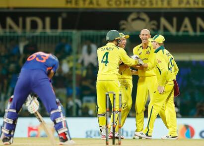 IND vs AUS, 3rd ODI: Australia won match and series against India 3rd ODI IND vs AUS, 3rd ODI: ત્રીજી વન ડેમાં ભારતની 21 રનથી હાર, ઓસ્ટ્રેલિયાએ 2-1થી સીરિઝ જીતી