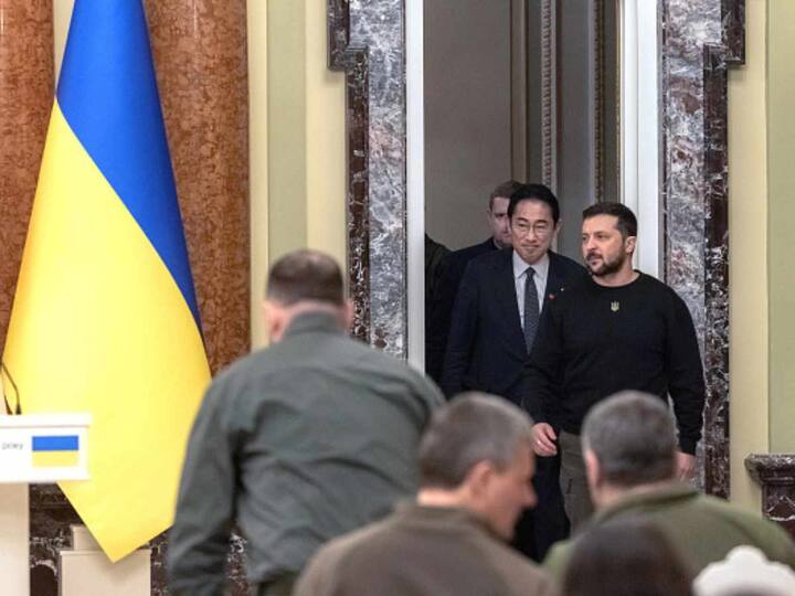 Zelensky called Kishida 'a truly powerful defender of the international order and a longtime friend of Ukraine'.