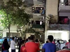 People Rush Out Of Homes As Strong Tremors Jolt Areas Of Delhi/NCR—In Pics