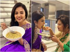 Anchor Sreemukhi: శ్రీముఖి ఉగాది సందడి - పండగంతా రాములమ్మ ఇంట్లోనే!