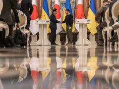 Japanese PM Fumio Kishida Pays Surprise Visit To Ukraine, Tours Bucha Massacre Site. In Pics