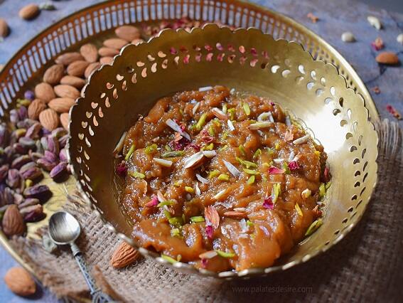 Strike a balance between taste and health this Navratri with this rajgira halwa recipe નવરાત્રીના પહેલા દિવસે મા શૈલપુત્રીના ભોગ માટે બનાવો રાજગરાનો હલવો, નોંધી લો Recipe