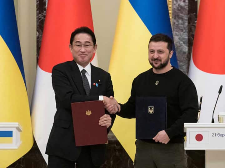 As China's President Xi Jinping met Russian leader Vladimir Putin, Japanese Prime Minister Fumio Kishida made a surprise visit to Kyiv and held talks with Zelensky.